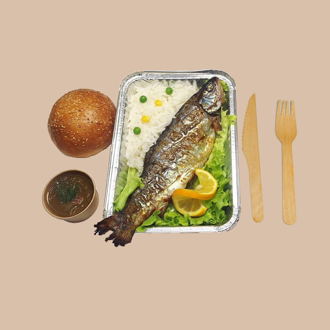 კალმახის ლანჩ ბოქსი — Lunch Time Batumi